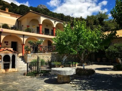 Agarathos Monastery: A Historic Fortress of Faith and Culture near Episkopi Pediados, Heraklion
