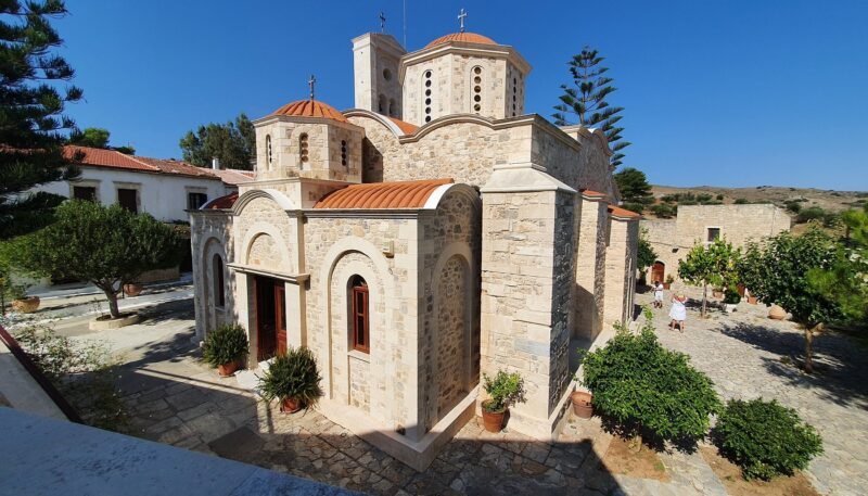 Agarathos Monastery: A Historic Fortress of Faith and Culture near Episkopi Pediados, Heraklion