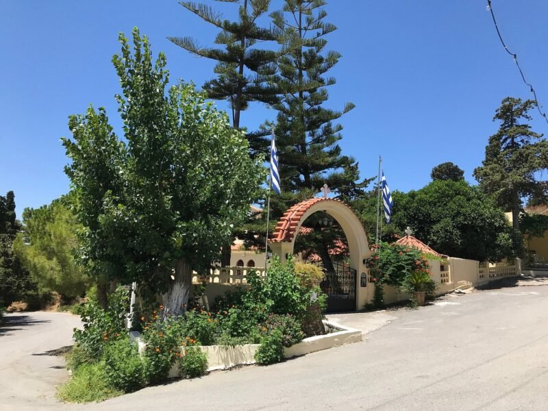 Agarathos Monastery: A Historic Fortress of Faith and Culture near Episkopi Pediados, Heraklion